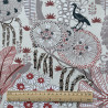 Printed Half Panama IDAHY Natural / Red Tile